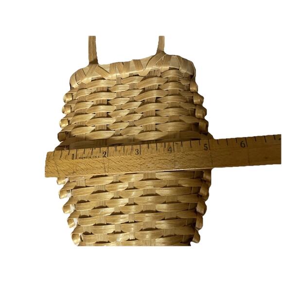 VTG Hancock Suzhou Pineapple Basket 9" New England A Symbol of Country Welcome - Picture 8 of 11